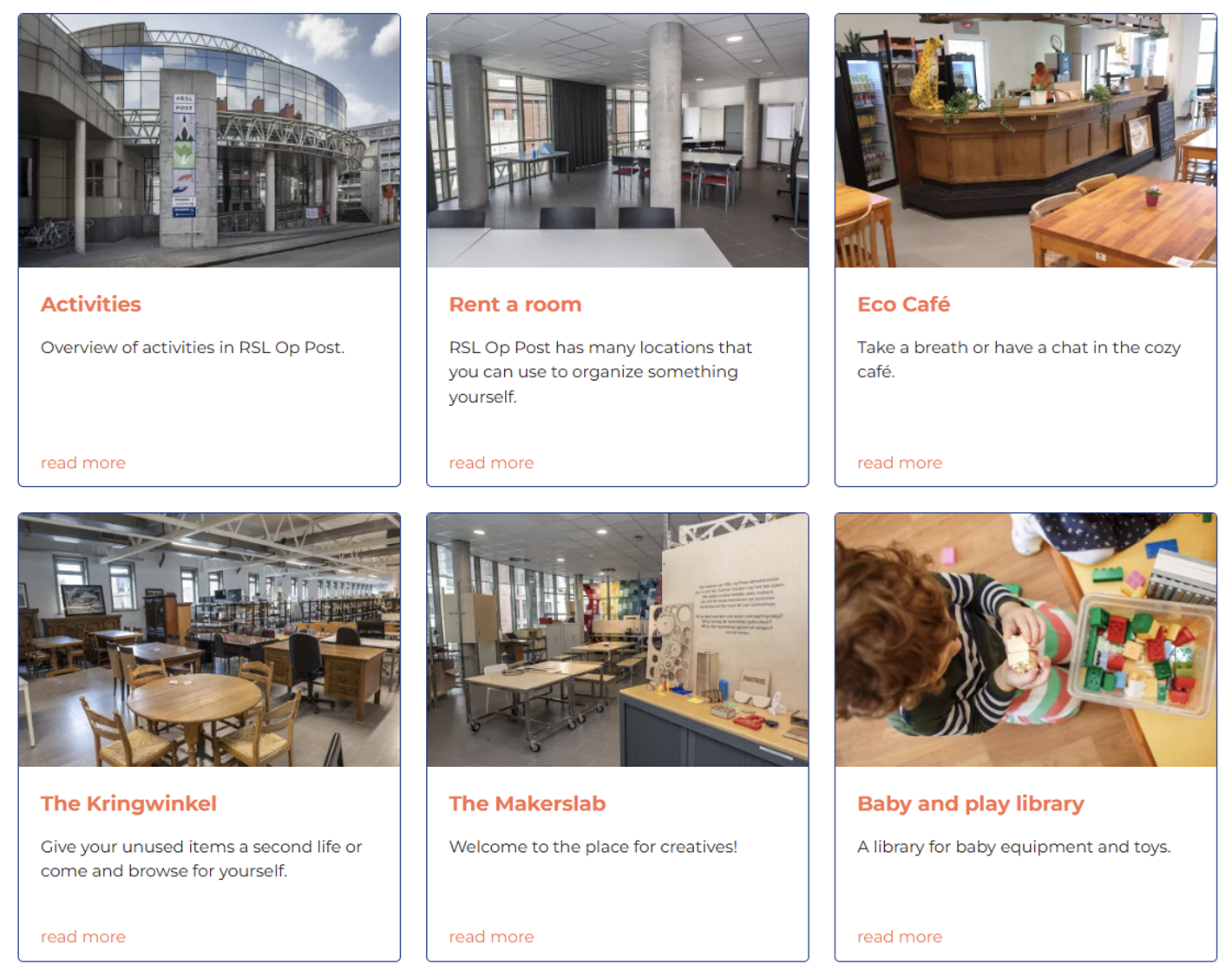 Overview of services and amenities