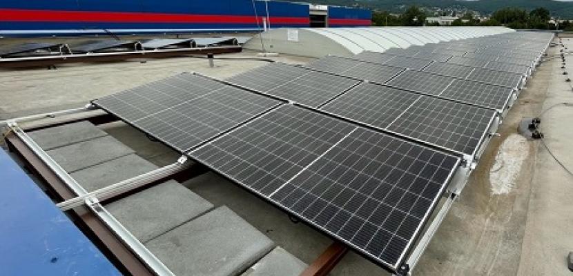 Distribution warehouse in Žabí Majer (Bratislava) with installed power 40 kW