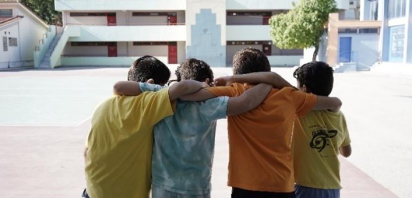 Unaccompanied minors at school
