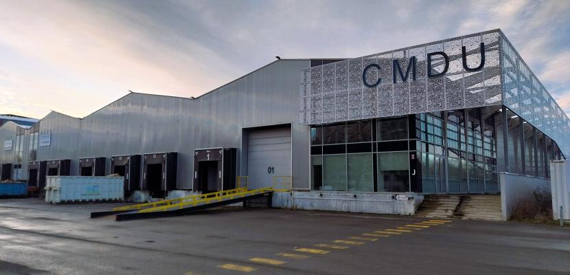 CMDU Lille A view of the entrance of the CMDU with loading bays for the trucks