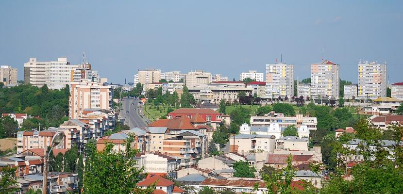 View of the city of Slatina View of the city of Slatina