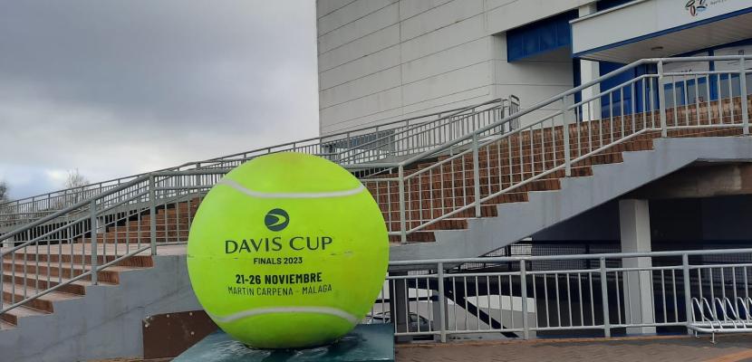 Final 8 copa Davis Málaga “José Mª Martín Carpena” Sports Palace. Place of the Davis Cup in Malaga.