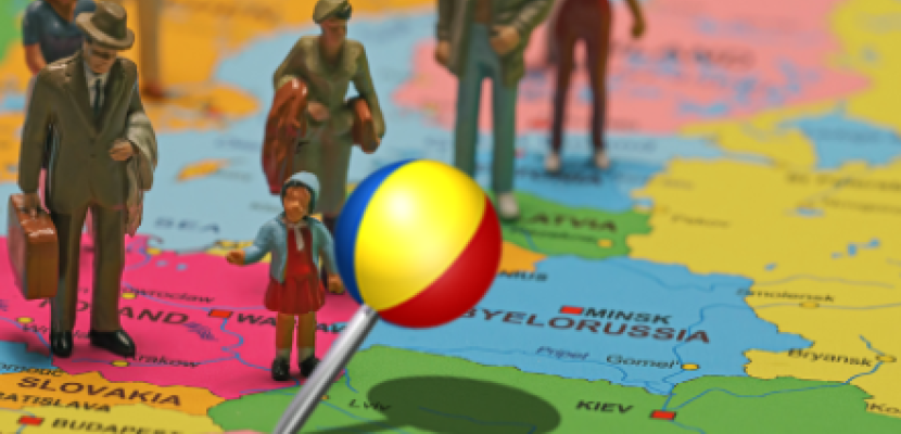 Maramures County and support for refugees Maramures County on tha map