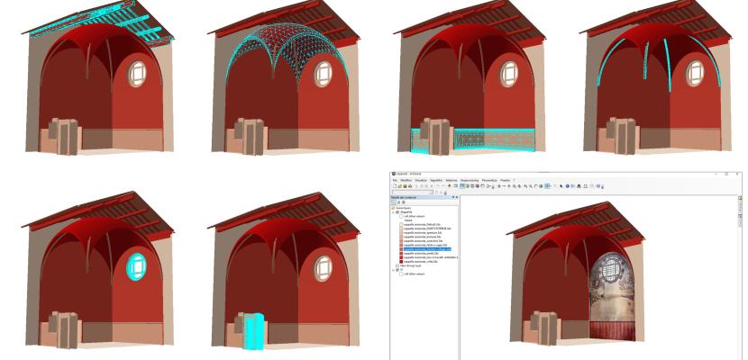 3D reconstruction of Castiglioni Chapel in Pavia (IT) Castiglioni Chapel - 3D digital model for management and restoratio