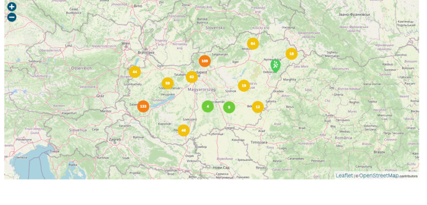 "Aktiv Kalandor" Website of the "Aktív Kalandor"