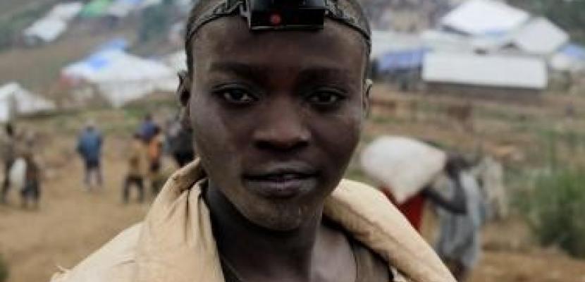 Congo miner A miner