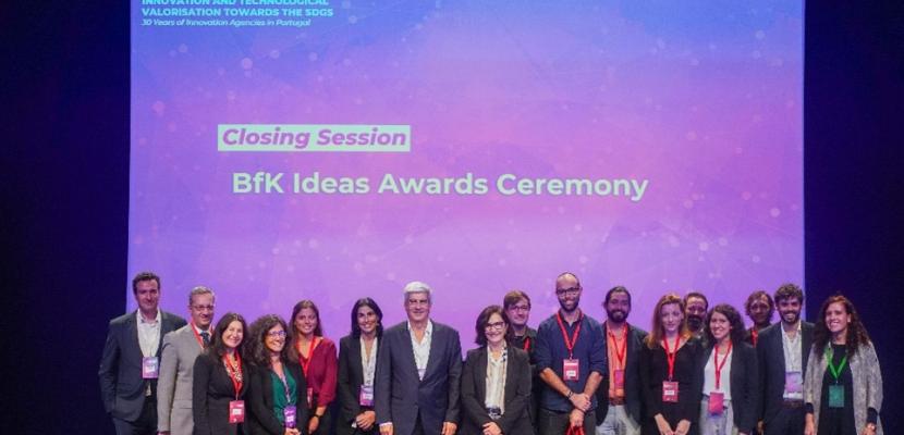 Born from Knowlege BfK Ideas Award Ceremony with judges and participants