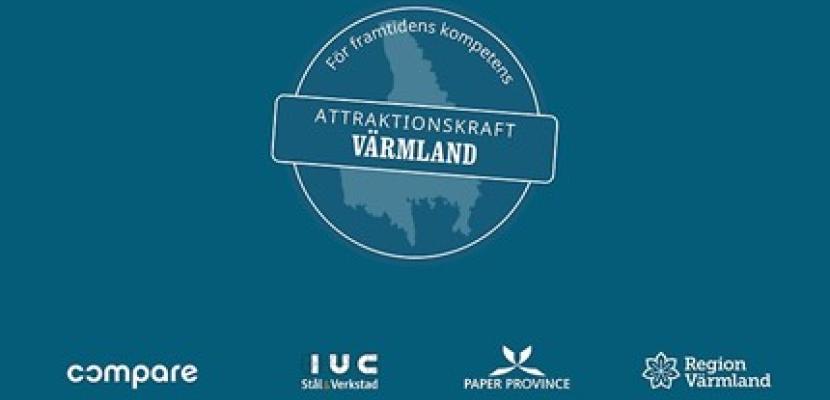 Attraktionskraft Värmland A logo for the project Attraktionskraft Värmland