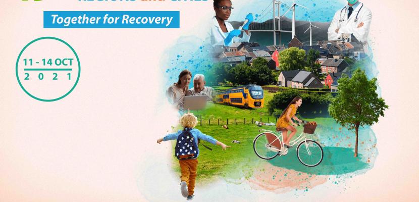 Poster of the European Week of Regions and Cities 2021 Poster of the European Week of Regions and Cities 2021