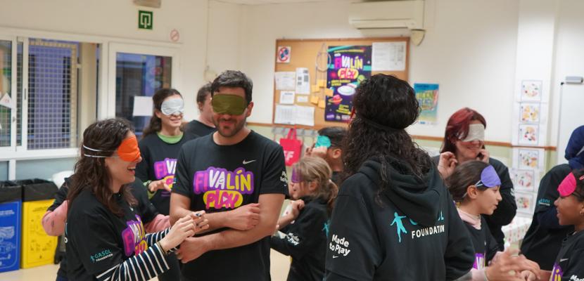 A family-oriented play activity designed to strengthen family bonds through trust and mutual respect.