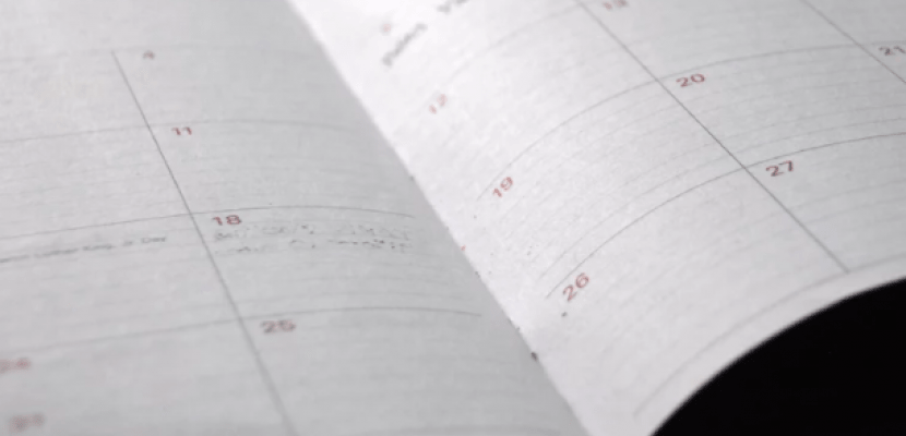 Picture of a calendar Picture of a calendar