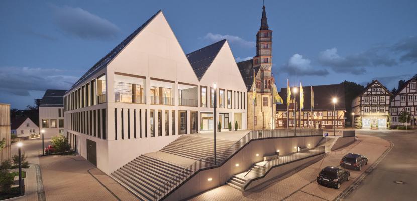 Renovation and remodelling of the Townhall Korbach as example for Urban Mining in Hesse, Germany.