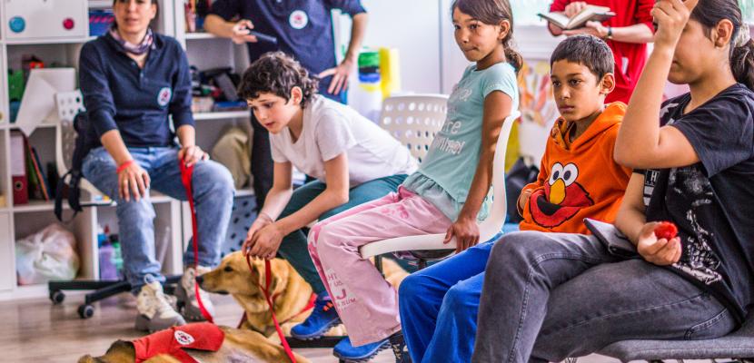 A range of social services to support children and young people at risk day and residential social services