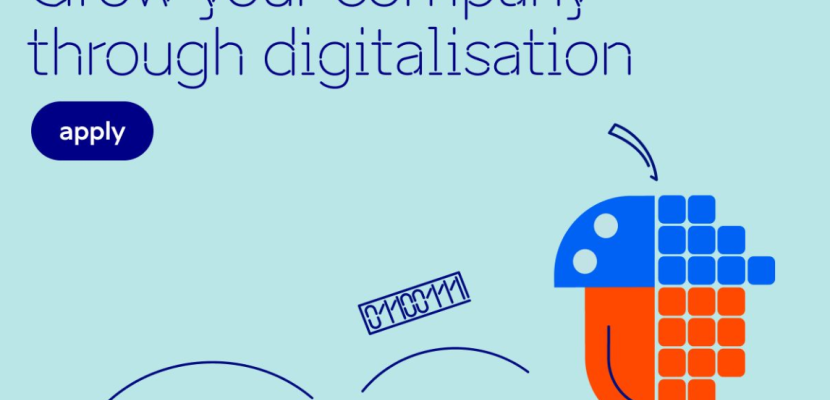 Digitalization Master Class, a development program aimed at manufacturing companies that want to make their production processes more efficient Digitalisation Master Class, the business support program, application webpage