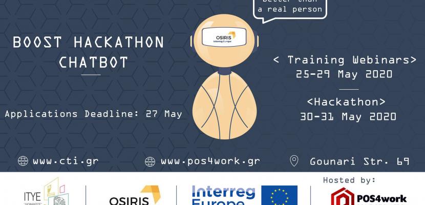 Boost Hackathon Poster