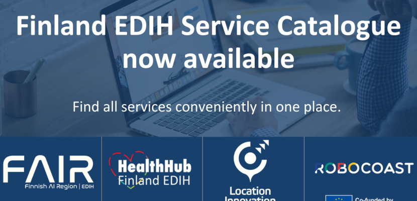 Finland EDIH Service Catalogue Finland EDIH Service Catalogue now Available