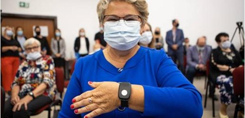 Kujawsko-Pomorskie Telecare elderly, wristband, telecare, remote monitoring, health