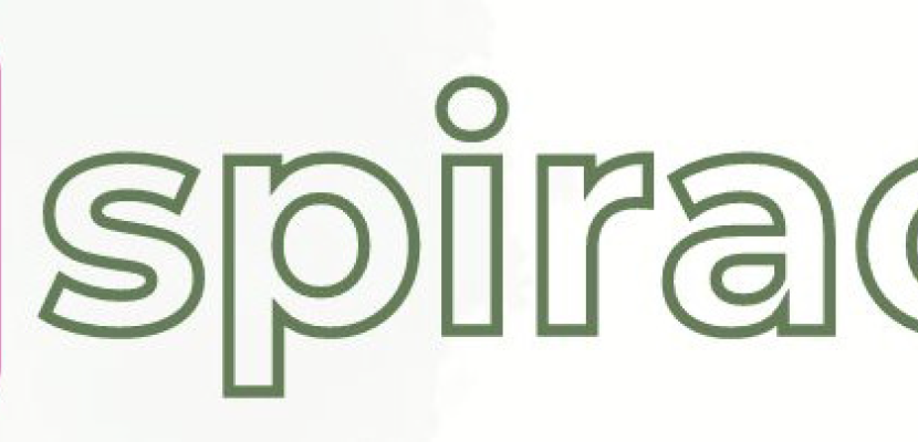ITspiracje project aimed at fostering knowledge exchange, inspiration, and growth within the IT community. ITspirations inscription. White Letters outlined with green lines. Letters IT in a pink square.