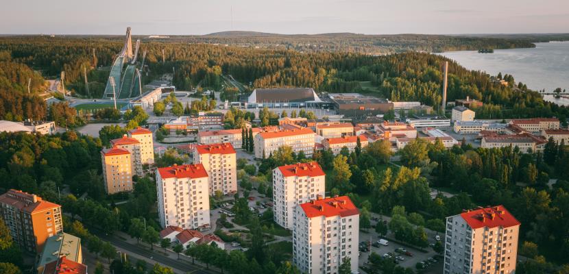 Lahti city landscape Lahti city landscape
