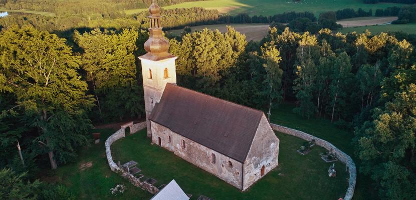 Church of St. Lawrence in Klení