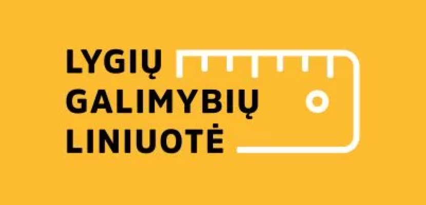 lygių galimybių liniuotė Equal opportunities