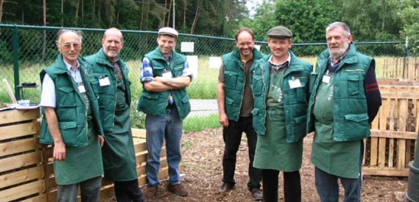 A group of master composters A group of master composters