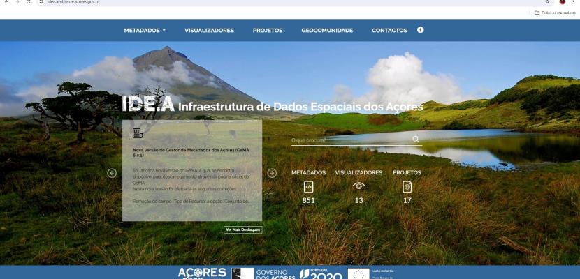 Spatial Data Infrastructure of the Azores (IDE.A) Spatial Data Infrastructure of the Azores (IDE.A)