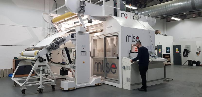 Innovative textile machine used in RESET project Innovative textile machine used in RESET project