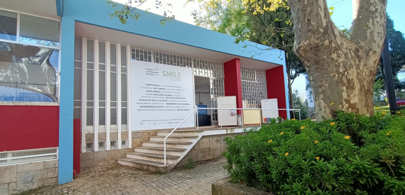 TabLab In the image there is the hub for the community to learn and share sustainable practices in the neighbourhood.