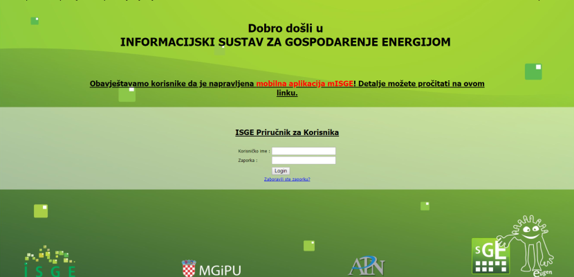 Energy Management Information System ISGE_APN