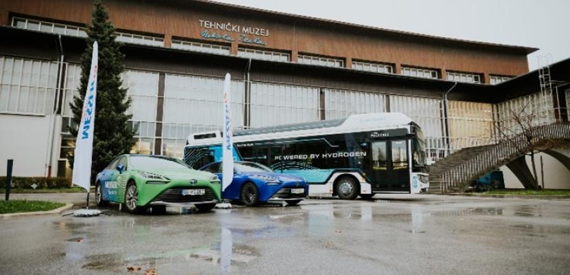 Hydrogen bus in Zagreb (Croatia) Hydrogen bus in Zagreb (Croatia)