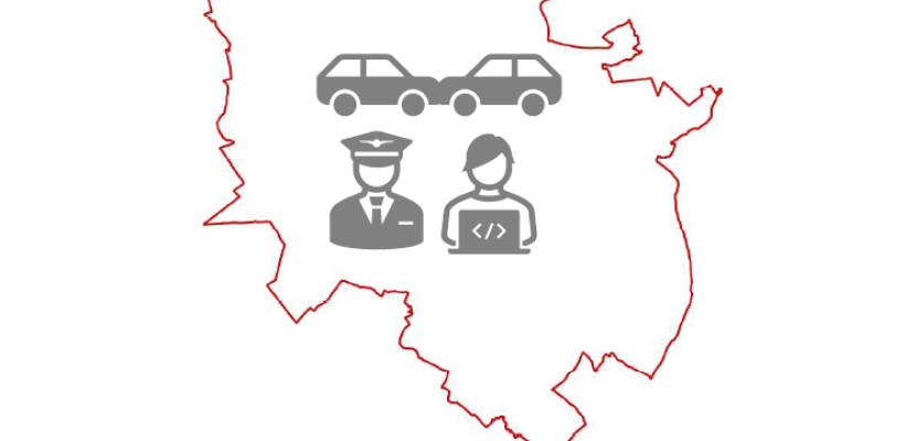 Title page of the traffic incidents report Title page of the traffic incidents report