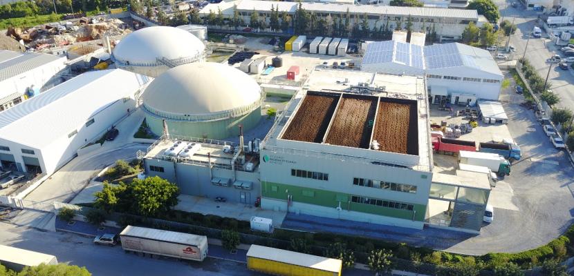 Anaerobic digestion of organic waste for biogas production & soil fertilizer BIOGAS PLANT IN CRETE