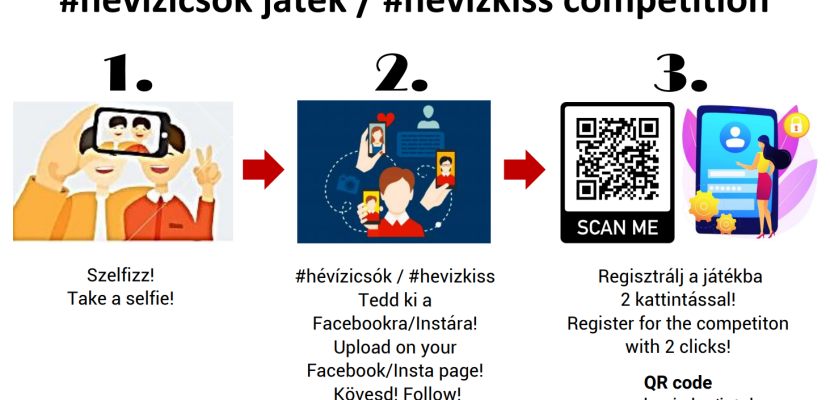 Hévíz kiss competition Marketing material of the game