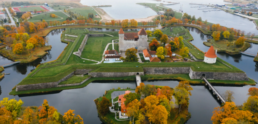 Kuressaare castle Kuressaare castle and city stormwater solution