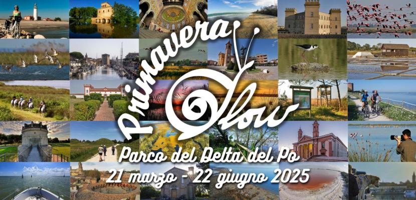 Primavera Slow - Po Delta Park area - year 2025, from 21 March to 22 June Primavera Slow - Po Delta Park area - year 2025, from 21 March to 22 June