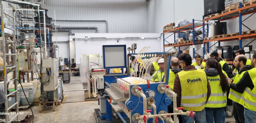 PASEK pilot plant DUNCON Study visit to the PASEK pilot plant (DUNCON)