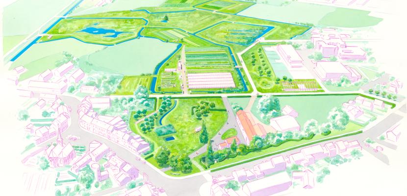 Gardens of Stene overview of the location