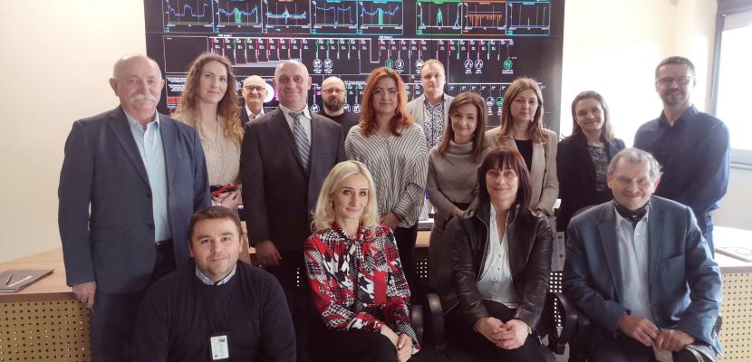 Energy management system with EMA platform at the Kielce University of Technology, Poland Energy management system room at the University of Technology in Kielce, Poland, Local Stakeholders Meeting 2