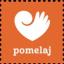 Heartfelt, shape of heart and palm, which means handcrafting, handmade