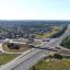 View of the administrative center of the Hirska Community from the Kyiv Boryspil highway