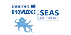 logo Interreg Knowledge of the seas network with an octopus