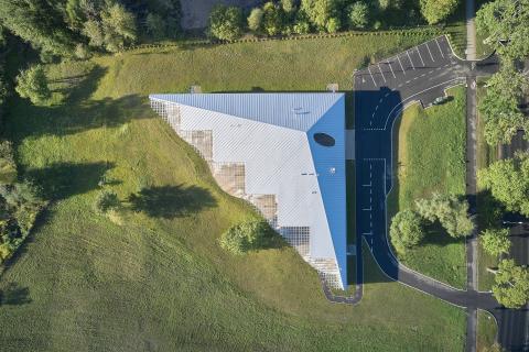 Social services centre "Pērle" in Cēsis, Vidzeme region, Latvia.
