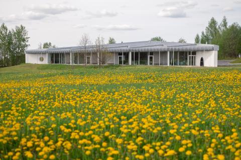 Social services centre "Pērle" in Cēsis, Vidzeme region, Latvia.