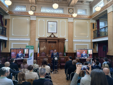 The Cork Mayor opening the EMBRACER EoE The Cork Mayor opening the EMBRACER EoE