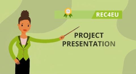 REC4EU project presentation video screenshot of the REC4EU video
