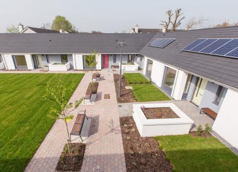 Exterior of Arus Mhuire Housing 