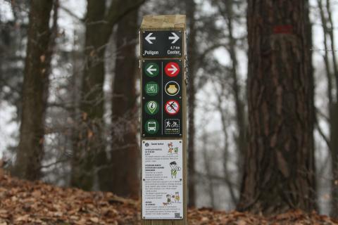 totem, orientation, trail use