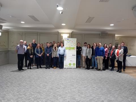ShareRES partners and stakeholders during IE2 ShareRES Interregional Event 2, Ballyliffin (Ireland)