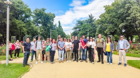 City Walk in Kazanlak, Bulgaria